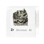 Lucite Cube // Zirconium