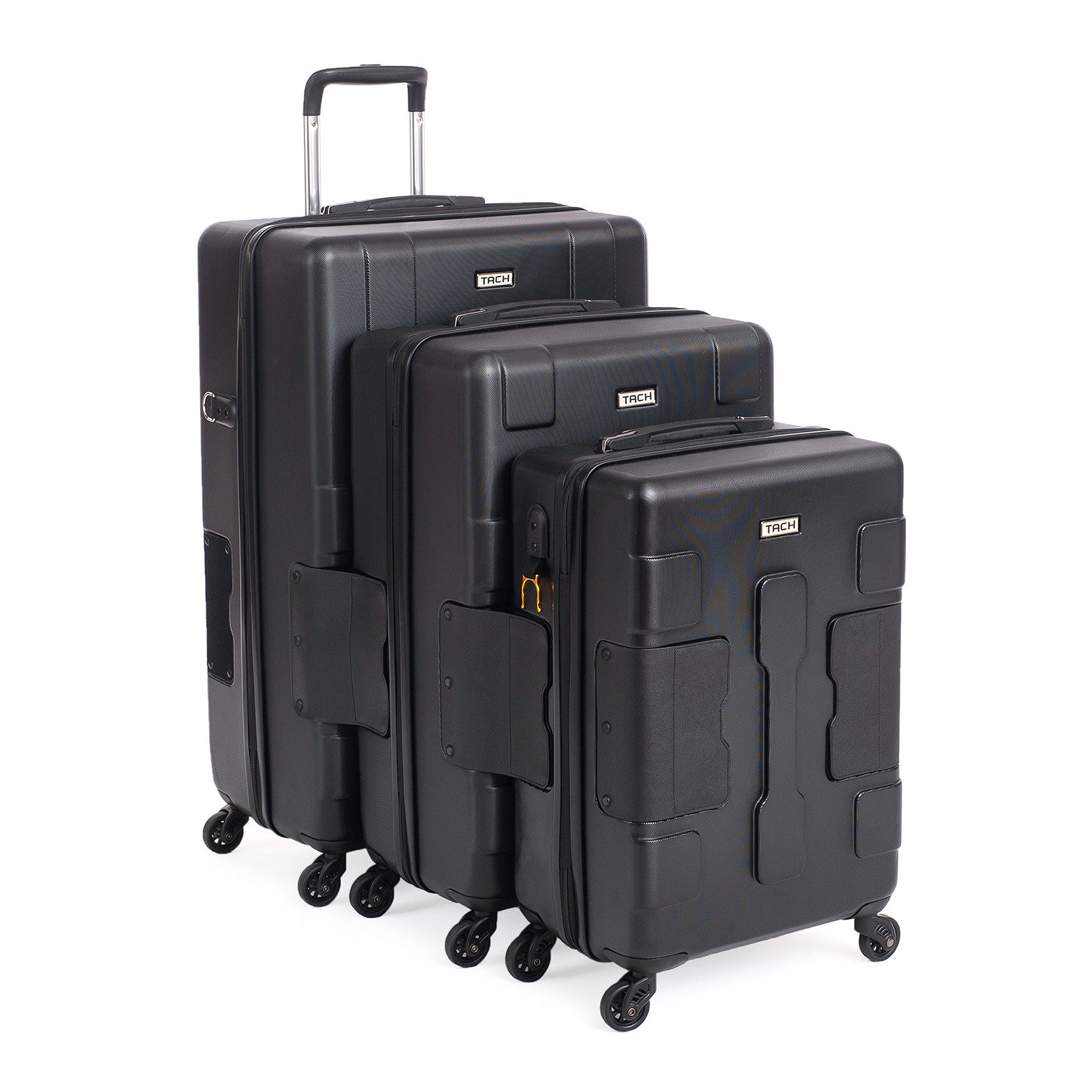 Tach Modular V2 // Black (Single Carryon) - Tach Luggage - Touch of Modern