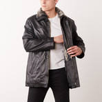 Jake Leather Jacket // Black (M)