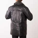 Jake Leather Jacket // Black (S)