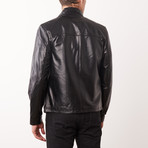 Clement Leather Jacket // Black (L)