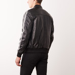 Lenard Leather Jacket // Black (XL)