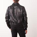 Pedro Leather Jacket // Black (3XL)