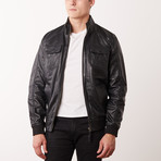Vincenzo Leather Jacket // Black (3XL)