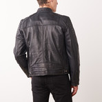 Margarito Leather Jacket // Black (3XL)