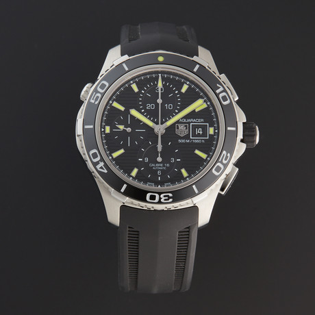 Tag Heuer Aquaracer Chronograph Automatic // CAK2111.FT8019 // Store Display