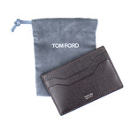 Tom Ford // Leather Card Holder Wallet // Black