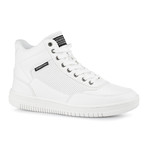 Iconic-Bomber High-Top Sneaker // White (US: 10)