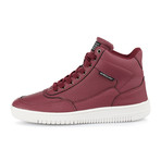 Iconic-Bomber High-Top Sneaker // Burgundy (US: 8)