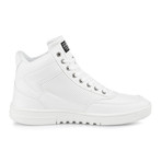 Iconic-Bomber High-Top Sneaker // White (US: 9)