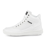 Iconic-Bomber High-Top Sneaker // White (US: 9)