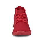 Knit Sock Mono Fashion Sneaker // Red (US: 8)