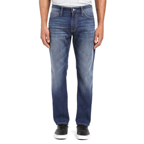 Marcus Slim Straight-Leg Jeans // Dark Brushed Williamsburg (28WX32L)