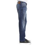 Marcus Slim Straight-Leg Jeans // Dark Brushed Williamsburg (29WX30L)
