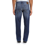 Marcus Slim Straight-Leg Jeans // Dark Brushed Williamsburg (33WX30L)