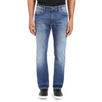 Matt Relaxed Jean // Mid Brushed Cashmere (38WX32L)