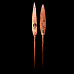 Northern Solomon Islands Ceremonial Canoe Paddles