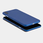 Navy Blue // Matte (iPhone XS)