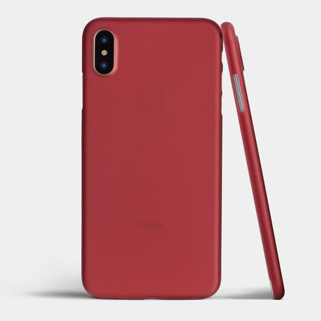 Burgundy Red // Matte // iPhone X