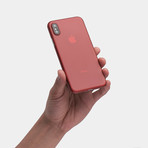 Burgundy Red // Matte // iPhone X