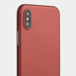 Burgundy Red // Matte // iPhone X