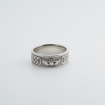 Argentium Sterling Silver Ring // Claddagh (9)