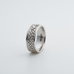 Argentium Sterling Silver Ring // Claddagh (9)