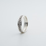 Argentium Sterling Silver Ring // Celtic Knot (11)