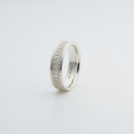 Argentium Sterling Silver Ring // Multicircle (10.5)