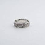 Argentium Sterling Silver Ring // Scroll (9)