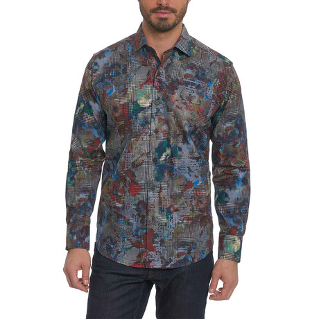 Big Nova Long Sleeve Woven Shirt // Multi (XS)