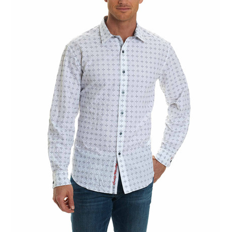 Steger Long Sleeve Woven Shirt // White (XS)