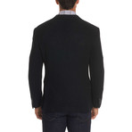 Lauros Woven Sportcoat // Black (US: 40R)