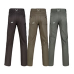 3 Pack KAOS Light Weight Range Pants // Gray + Black + Green (32WX32L)