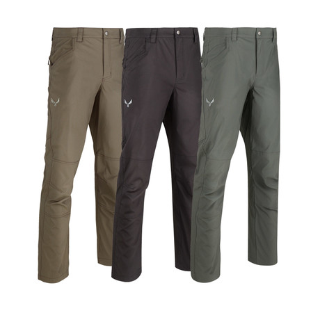 3 Pack KAOS Light Weight Range Pants // Gray + Black + Green (32WX32L)