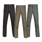 3 Pack KAOS Medium Weight Range Pants // Gray + Black + Green (32WX32L)