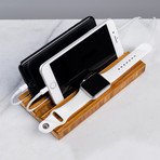 Apple Watch Charging Station Dock // Double Slot // Amber