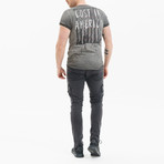 Lost In America T-Shirt // Anthracite (X-Large)