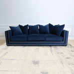 Cooper Collection // Velvet Sofa