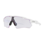 Oakley Radar® EV Path® Sunglasses // Polished White Frames + Prizm Low Light Lenses