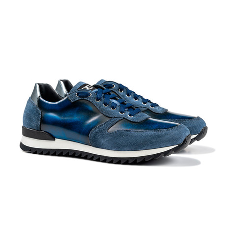 Italo Low Top Running Sneaker // Blue (Euro: 40)