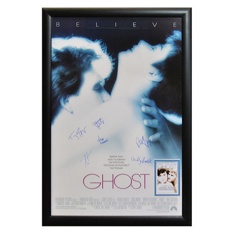 Signed Movie Poster // Ghost