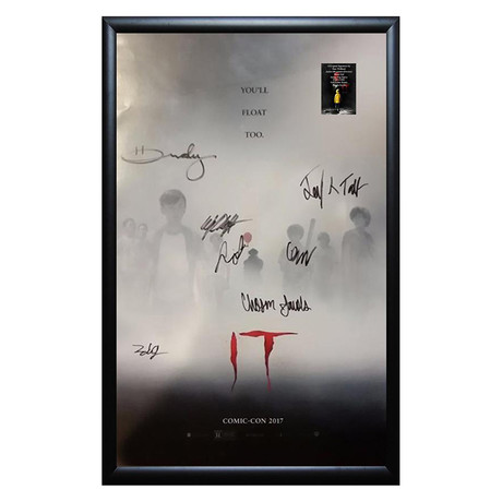 Framed + Signed Movie Poster // IT II
