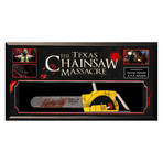 Signed Chainsaw Collage // Texas Chainsaw Massacre
