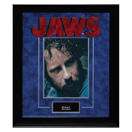Framed + Autographed Artist Series // Jaws