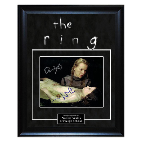 Framed + Autographed Artist Series // The Ring