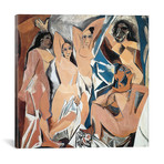 Les Demoiselles d'Avignon // Pablo Picasso (12"W x 12"H x 0.75"D)
