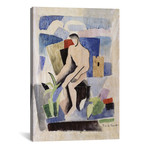 Man in the Country, Study for Paludes // Roger de la Fresnaye // 1920 (18"W x 26"H x .75"D)