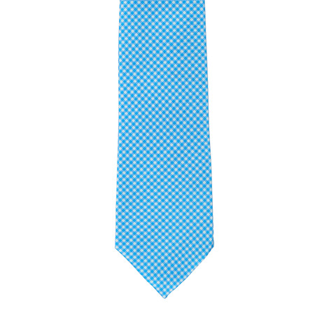 Formicola Geotmetric Tie // Blue