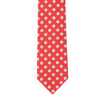 Formicola // Polka Dot Tie // Red